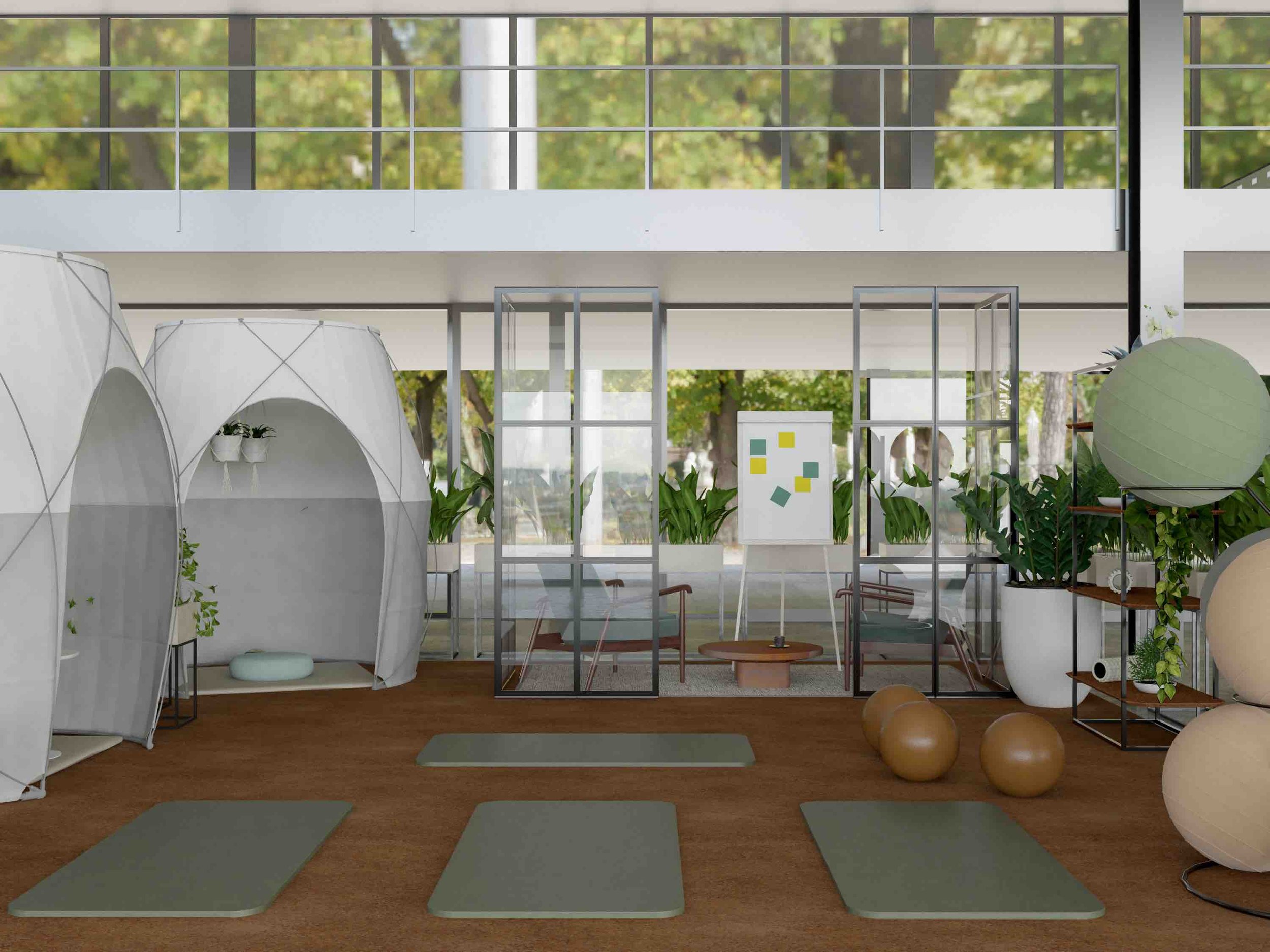 Studio interior